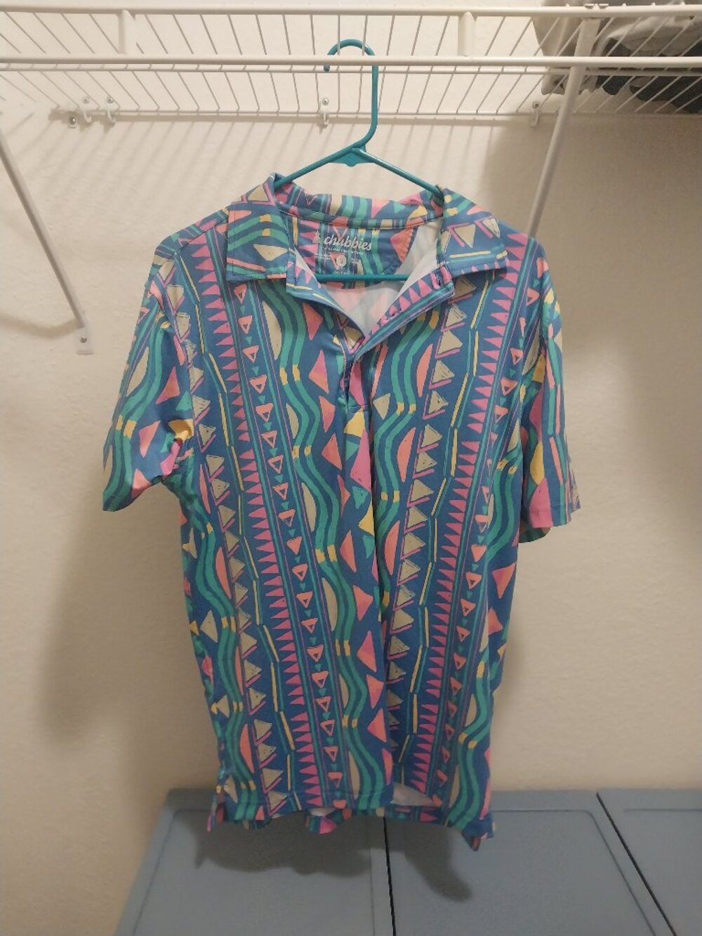 Chubbies Mens small polo